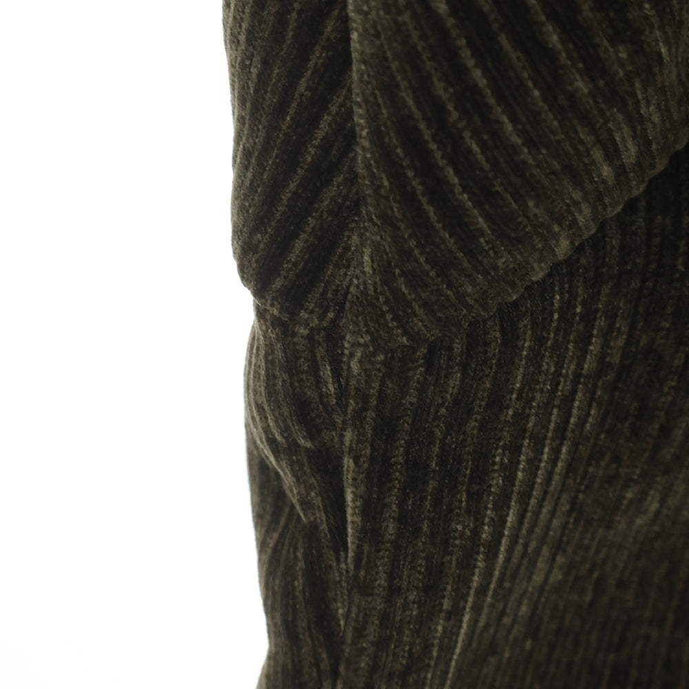 KITH(キス) 25AW Bonded Cord Boucle Nelson Rugby フロント ロゴ コーデュロイ ラグビー シャツジャケット カーキ 25-072-060-0011-4-0