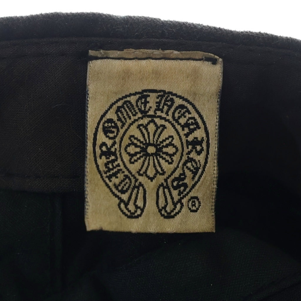 CHROME HEARTS(クロムハーツ) OLD VINE DAGGER CAP オールド ダガー クロスボール キャップ 帽子 ブラック/シルバー