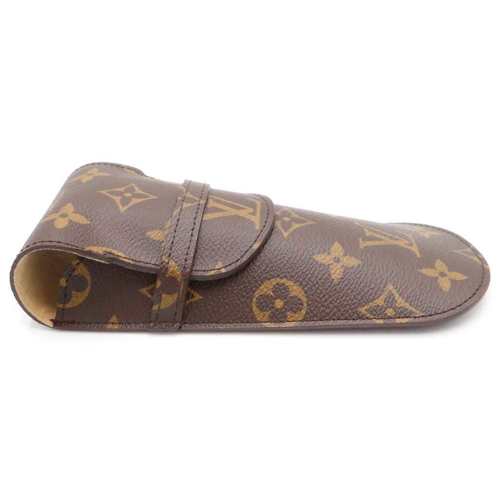 LOUIS VUITTON(ルイヴィトン) エテュイ リュネット・ラバ モノグラムメガネケース ブラウン SN1004