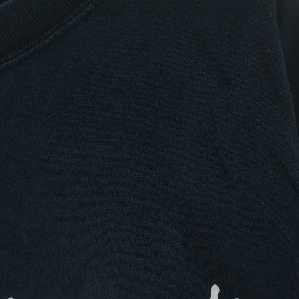 NUMBER (N)INE(ナンバーナイン) bassman プリント クルーネック半袖Tシャツカットソー ネイビー