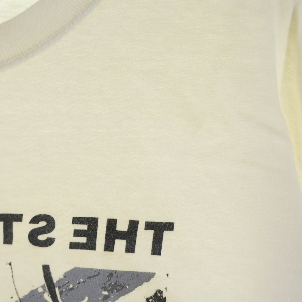NUMBER (N)INE(ナンバーナイン) THE STONE ROSES WATERFALL フロント プリント クルーネック半袖Tシャツカットソー ホワイト