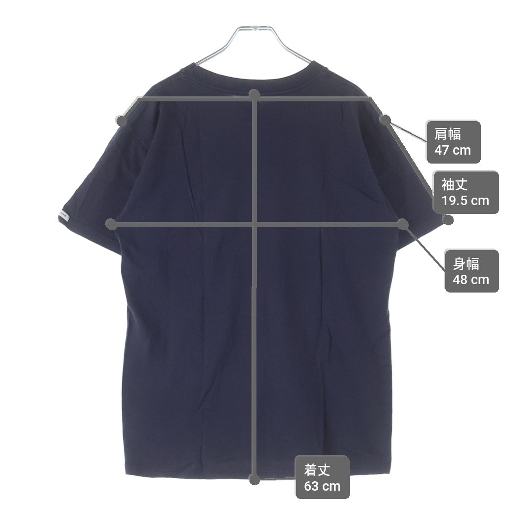 NUMBER (N)INE(ナンバーナイン) End Of Century 1999 フロントプリント クルーネック半袖Tシャツカットソー ネイビー