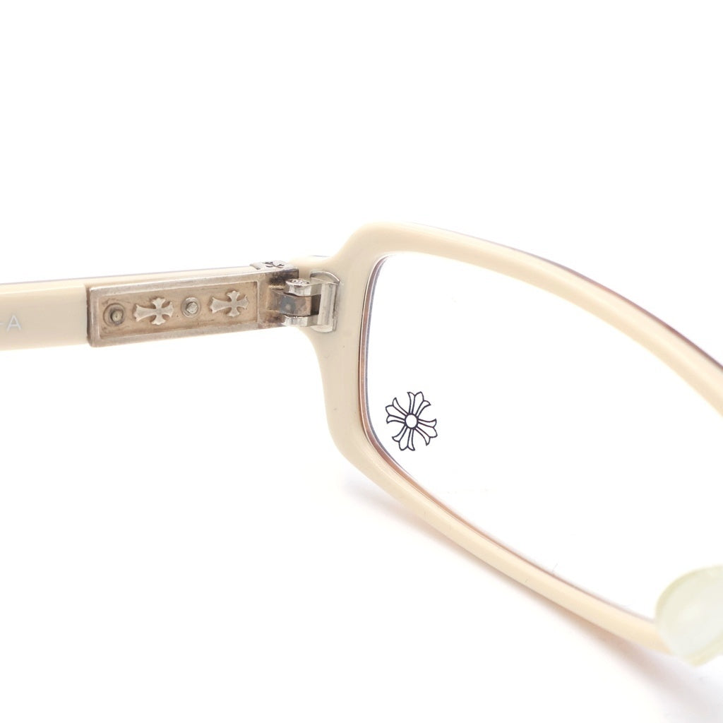 CHROME HEARTS(クロムハーツ) COOZE-A CHプラス ウェリントン アイウェア 眼鏡 ブラウン