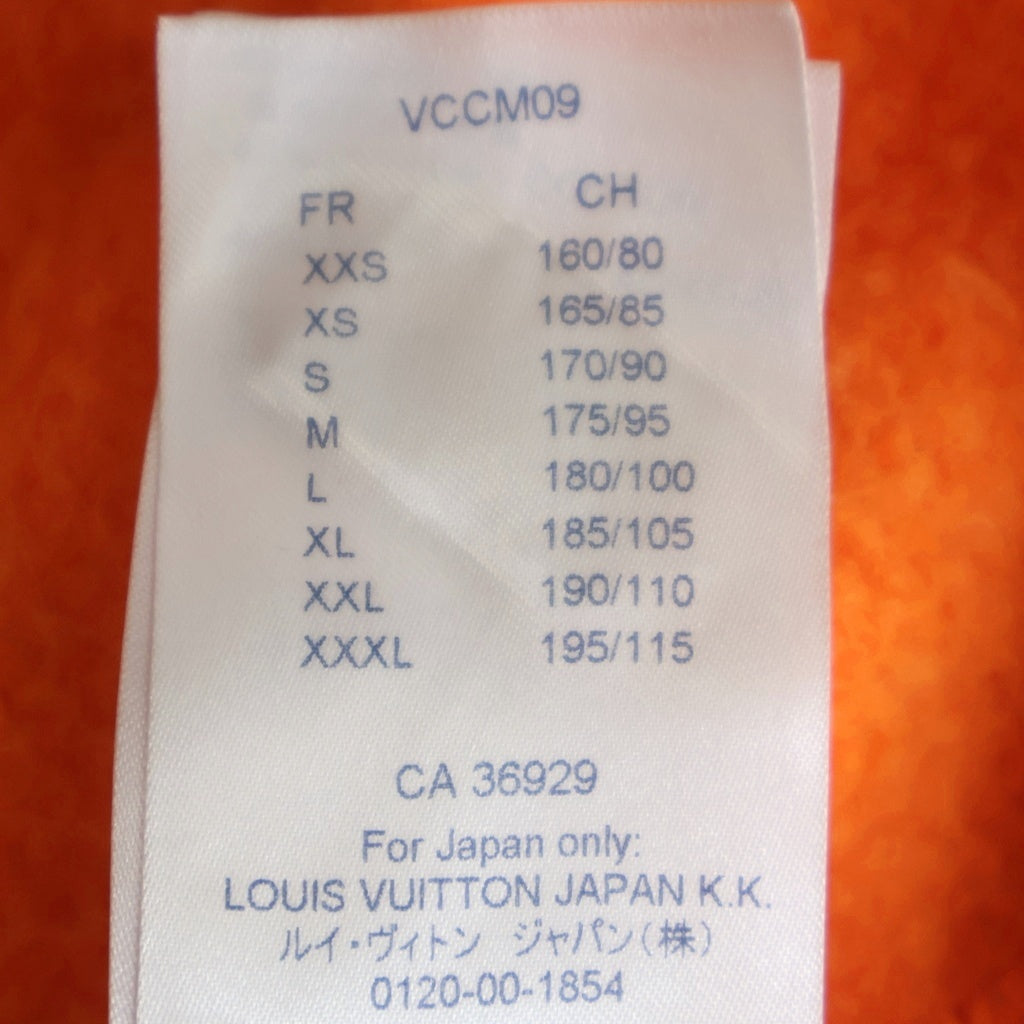 LOUIS VUITTON(ルイヴィトン) 19AW Full Monogram Jacquard Crewneck Knit Sweater RM192M NPN HHY14W フルモノグラムジャカードクルーネックニットセーター オレンジ