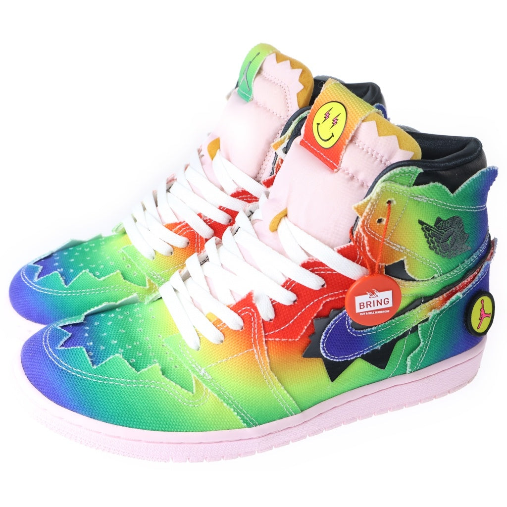 NIKE(ナイキ) ×J Balvin Air Jordan 1 High OG DC3481-900 J・バルヴィン エアジョーダン1 ハイ OG ハイカットスニーカー US9.5/27.5cm マルチ