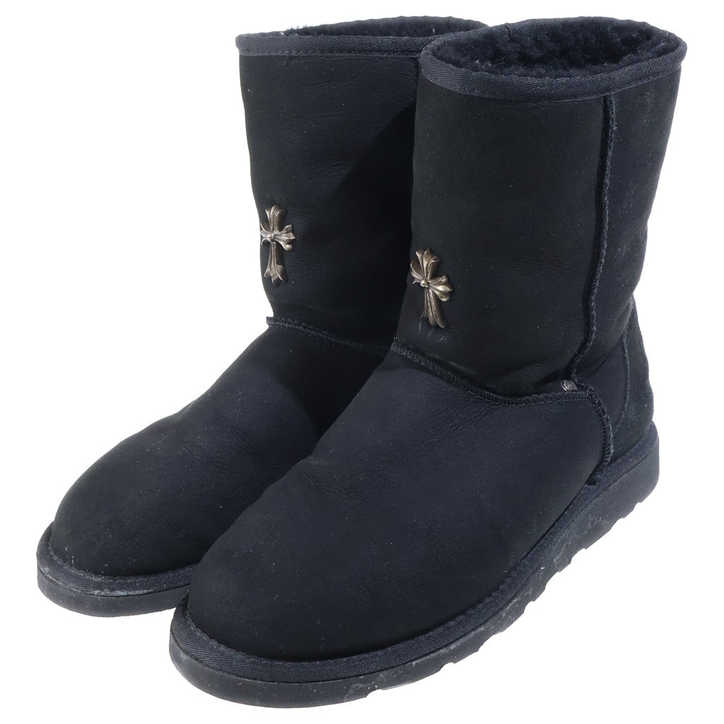 CHROME HEARTS(クロムハーツ) ×UGG アグ CHクロス シープスキン ムートンブーツ