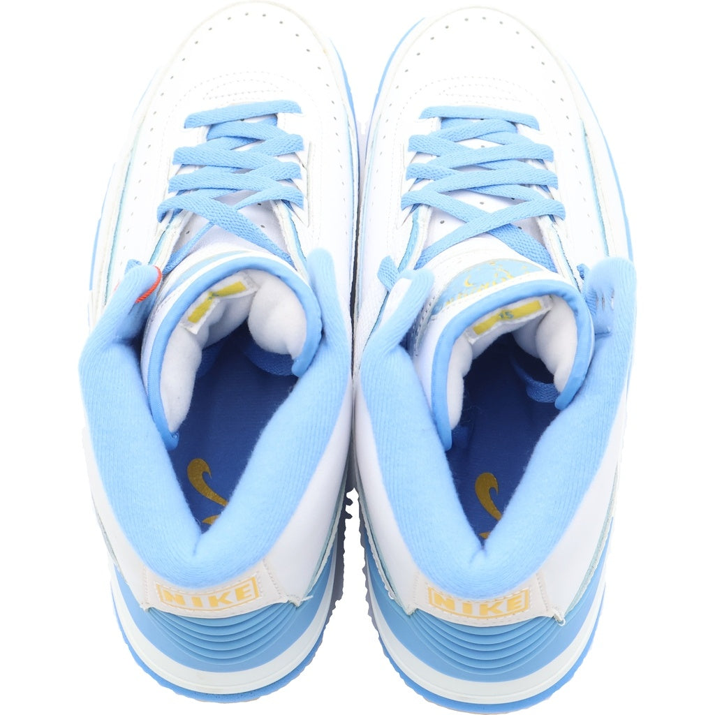 NIKE(ナイキ) Air Jordan 2 Retro Melo 385475-122 エアジョーダン2 レトロ メロ ハイカットスニーカー ホワイト