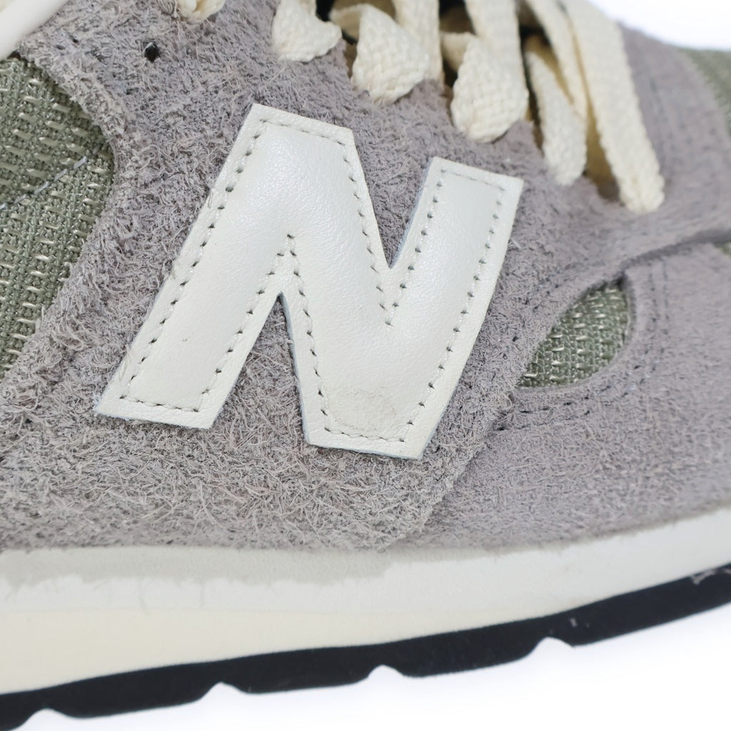 New Balance(ニューバランス) M990TA1 スエード メッシュローカットスニーカー グレー US9.5/27.5cm