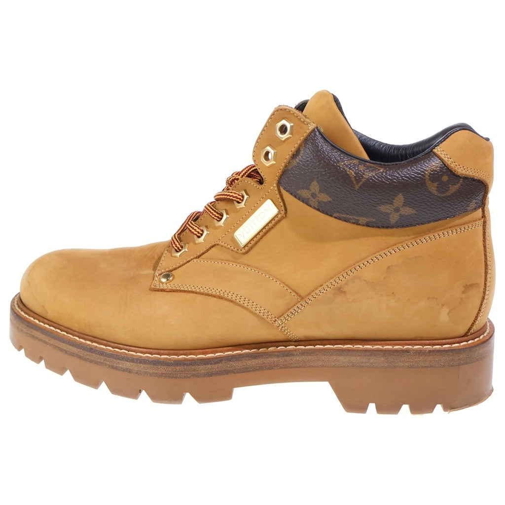 LOUIS VUITTON(ルイヴィトン) 20SS オーベルカンフ スエードレザーハイカットブーツ ベージュ BM0189