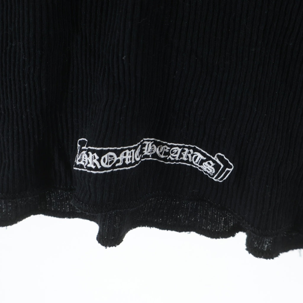 CHROME HEARTS(クロムハーツ) Back Horseshoe Print Tank Top バックホースシュープリント タンクトップ ブラック