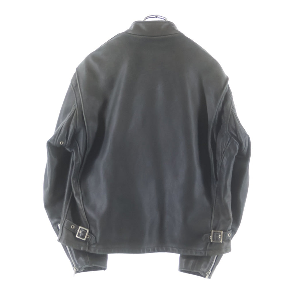 Schott（ショット）シングルライダースジャケット ボアライナー付き ボアライナー付 レザー シングルライダース ジャケット | ブランド古着