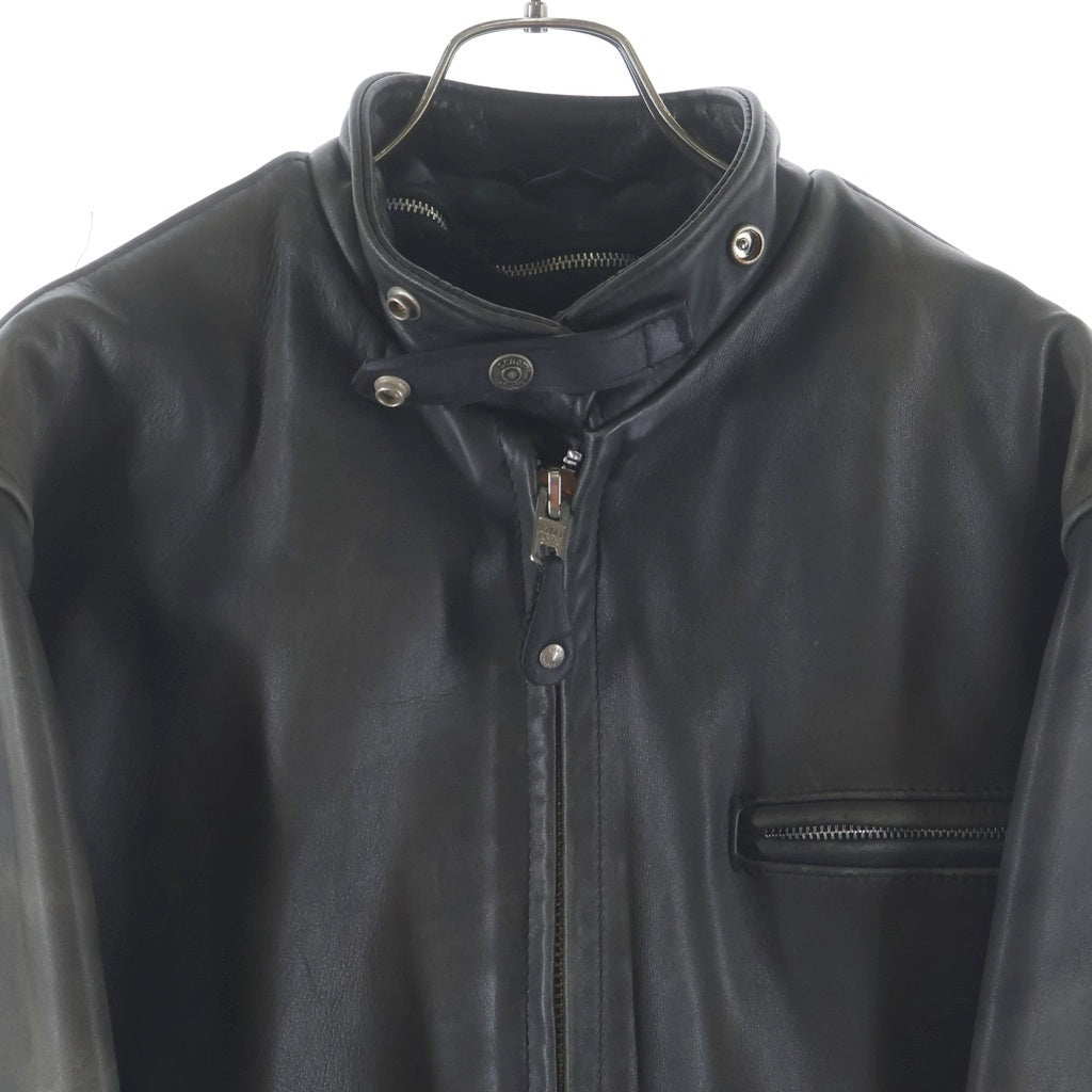 美品✨ショット 614 シングルライダース 2way ボア ライナー レザー 黒 美品✨ショット 614 シングルライダース 2way ボア ライナー レザー 黒