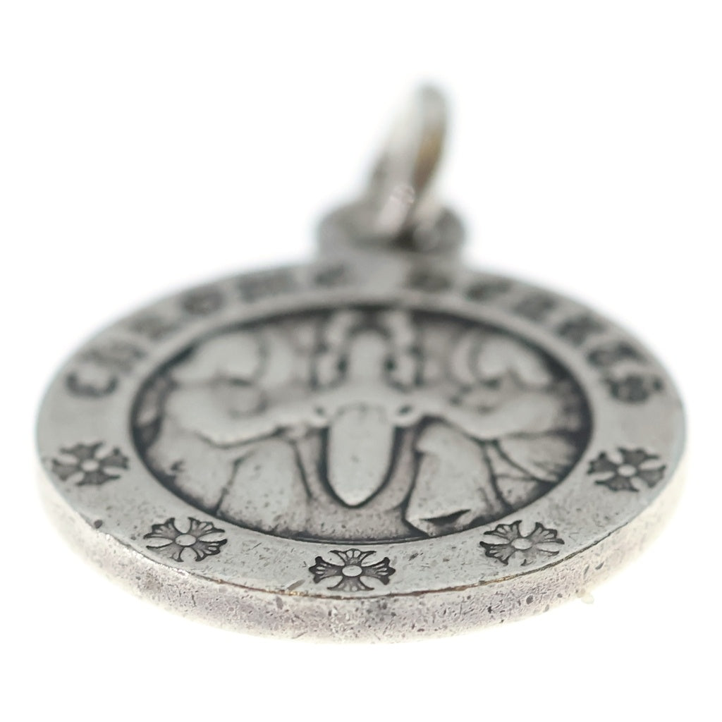 CHROME HEARTS(クロムハーツ) CHRM ANGL MDL V2 エンジェルメダルチャーム ペンダントトップ シルバーBCA229