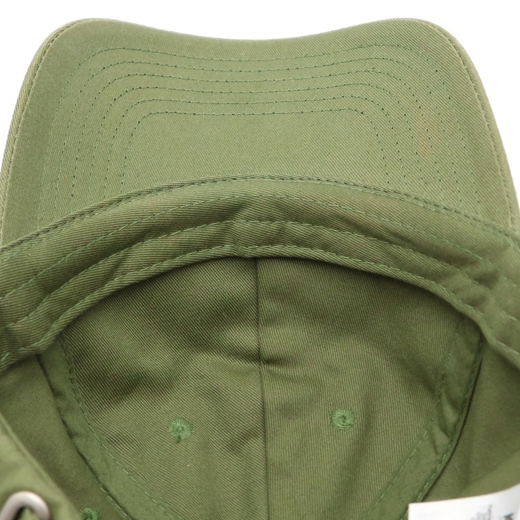 KENZO(ケンゾー) ×VERDY MARKET EMBROID CAP ヴェルディ マーケット ロゴ刺繍ベースボールキャップ 帽子 オリーヴ