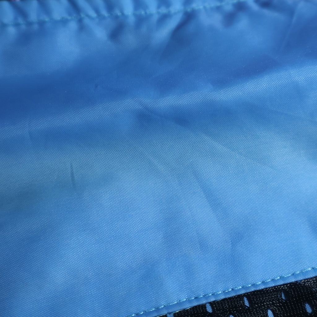 Needles(ニードルス) Reduild by Needles Covered Nylon Coach Jacket メッシュ切替 再構築コーチジャケット ブルー