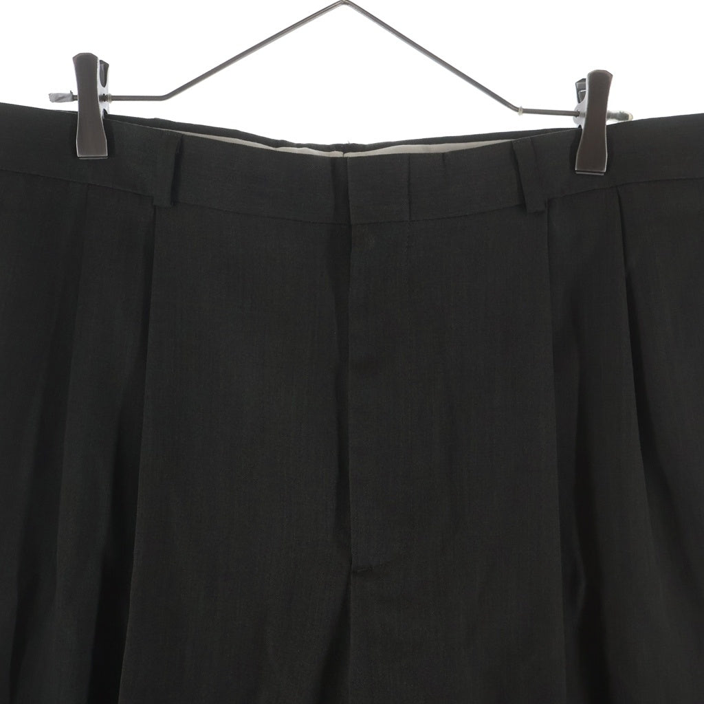 VINTAGE(ヴィンテージ) 90s slates 2Tuck Slacks ツータック スラックスパンツ カーキ 10825-2138