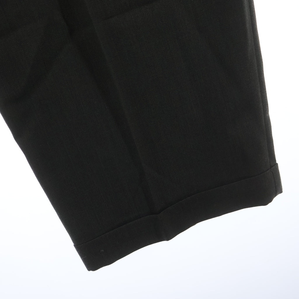 VINTAGE(ヴィンテージ) 90s slates 2Tuck Slacks ツータック スラックスパンツ カーキ 10825-2138