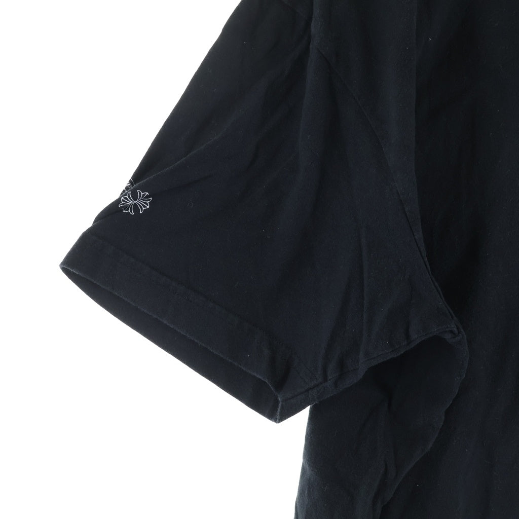 CHROME HEARTS(クロムハーツ) BACK GRAD CIRCLE LOGO TEE バック グラデーション サークルロゴ クルーネック半袖Tシャツ カットソー ブラック