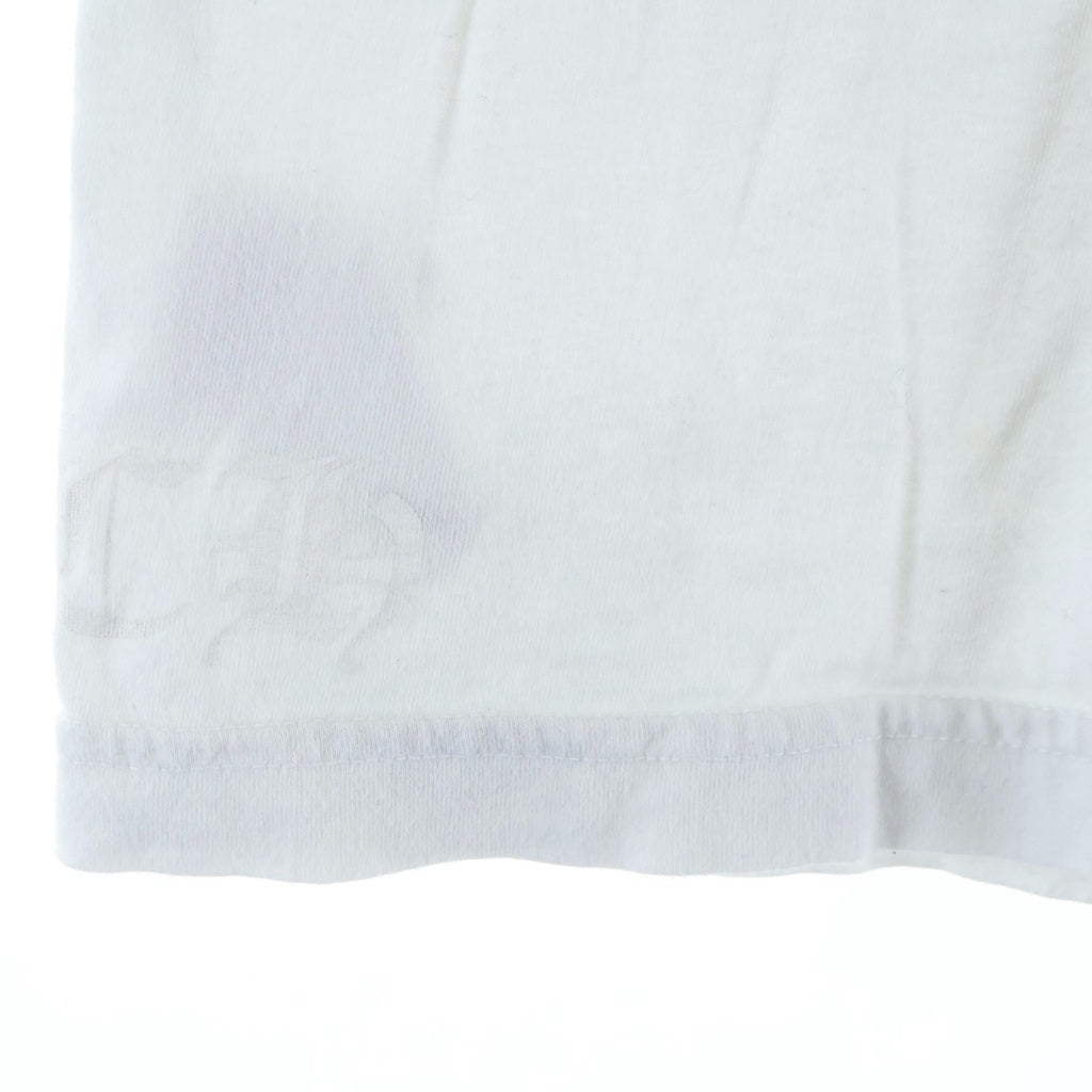 CHROME HEARTS(クロムハーツ) BACK GRAD CIRCLE LOGO TEE バック グラデーション サークルロゴ クルーネック半袖Tシャツ カットソー ホワイト