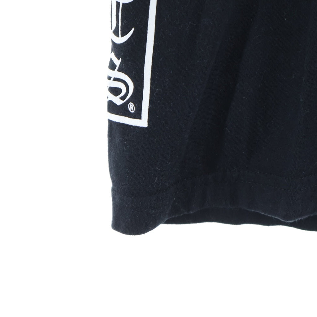 CHROME HEARTS(クロムハーツ) CH S/S フロントTバー バックホースシュープリント 半袖Tシャツカットソー ブラック