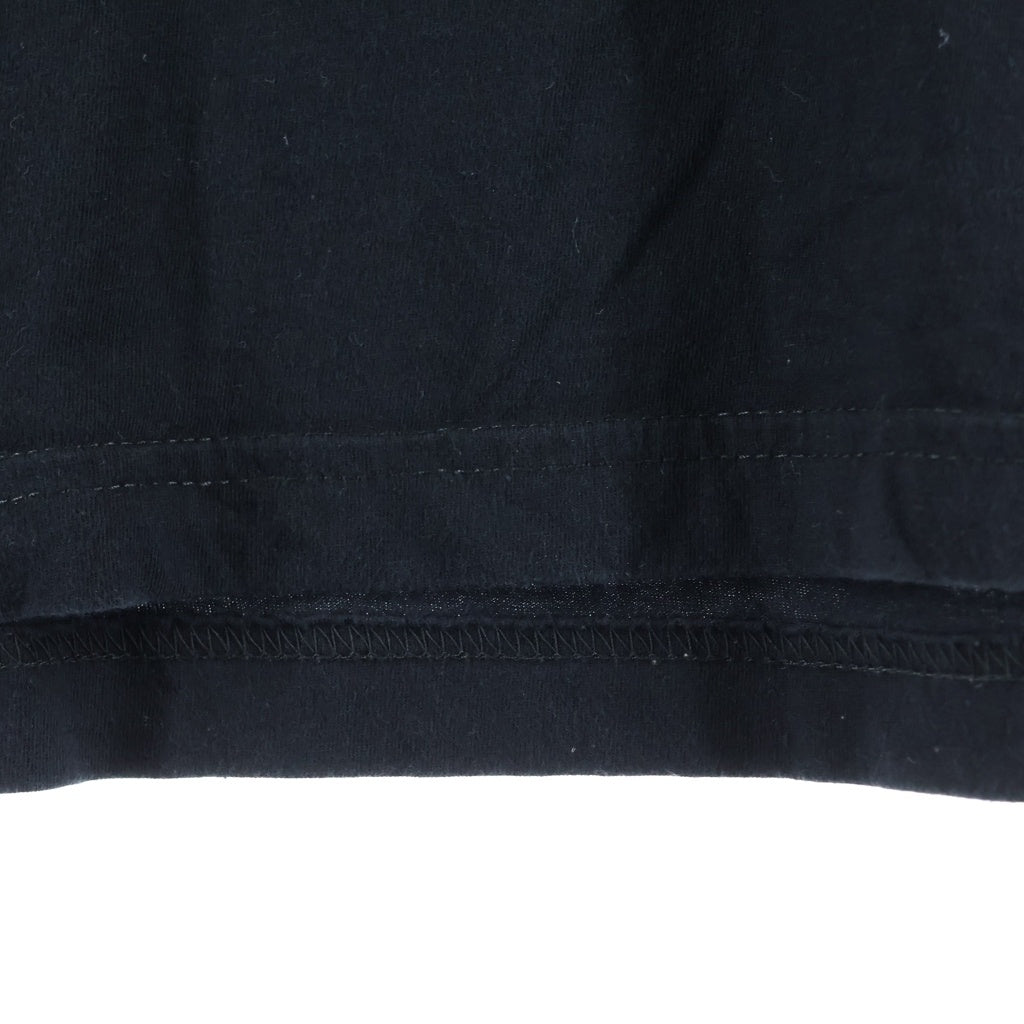 CHROME HEARTS(クロムハーツ) HARRIS TEETER L/S フロントフォティプリント クルーネック長袖カットソー ブラック