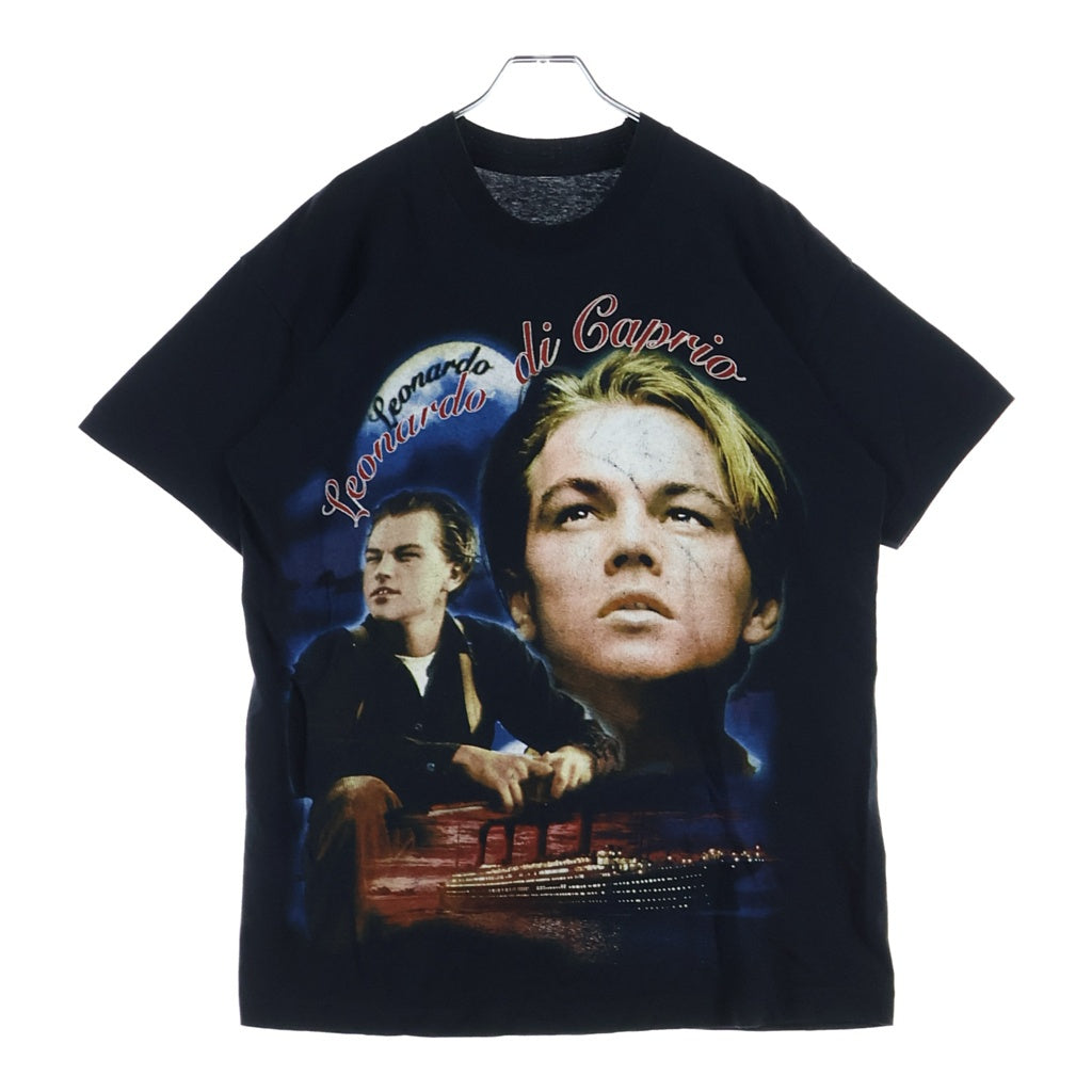 VINTAGE(ヴィンテージ) 90S VINTAGE TITANIC LEONARDO DI CAPRIO T-SHIRT ヴィンテージ シングルステッチ タイタニック レオナルド ディ カプリオ クルーネック半袖Tシャツ ムービーT