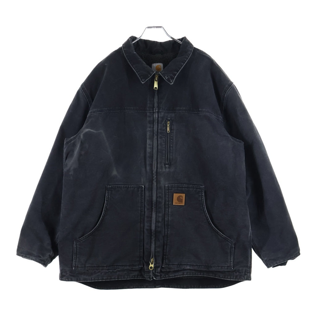 CARHARTT(カーハート) リッジコート 裏地ボア ジップアップジャケット ブラック C61-BLK