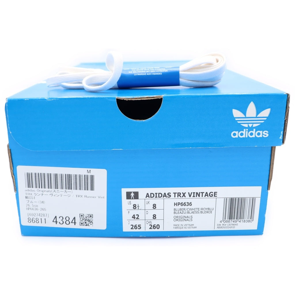 adidas(アディダス) TRX VINTAGE ヴィンテージ ローカットスニーカー ブルー HP6636