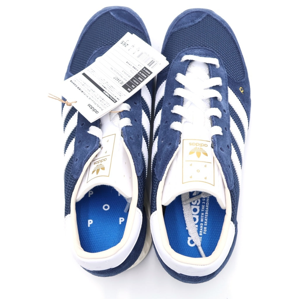 adidas(アディダス) ×Pop Trading Company TRX College Navy/Footwear White/Chalk White ローカットスニーカー ネイビー IE3407