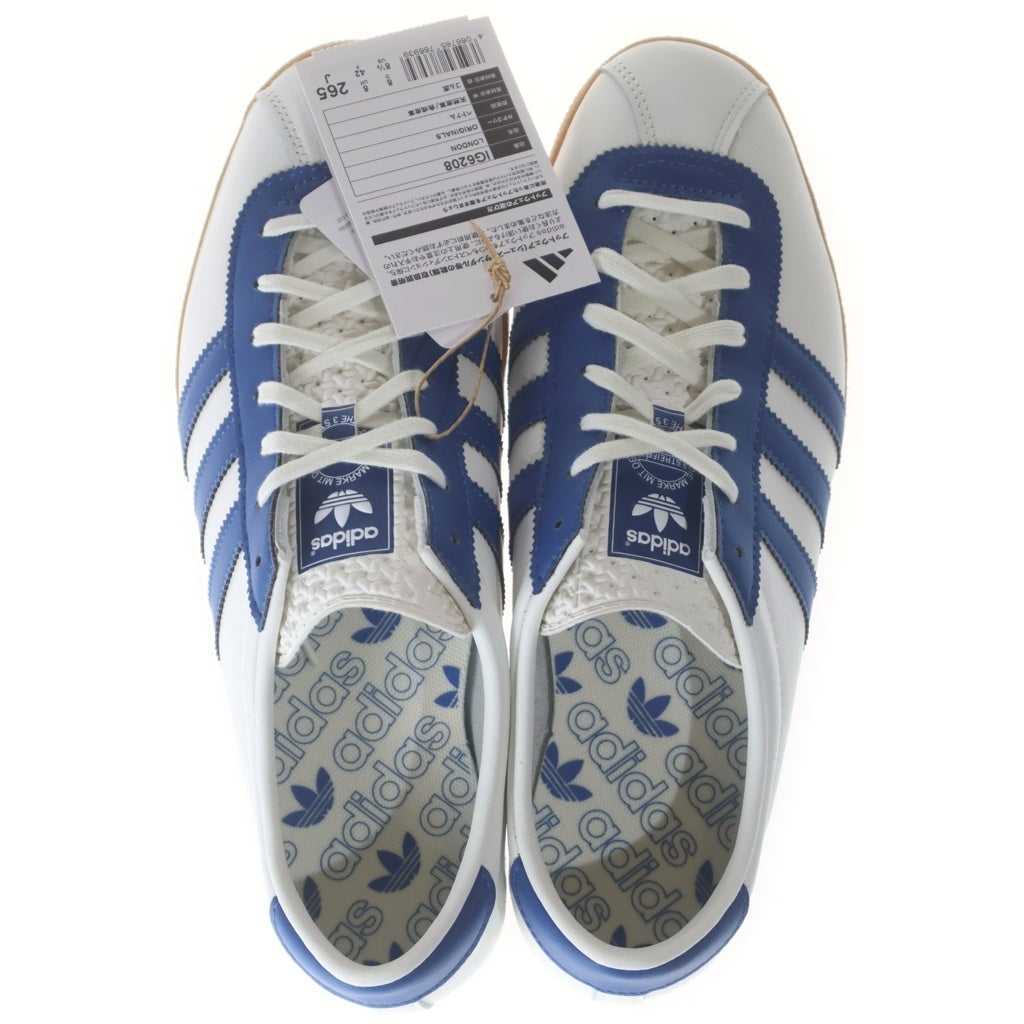 adidas(アディダス) LONDON ロンドン ローカットスニーカー ホワイト/ブルーIG6208