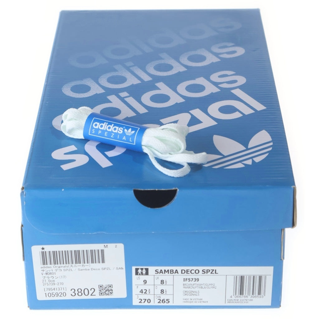 adidas(アディダス) Samba Deco SPZL Brown/Footwear White/Gum サンバ デコ スペツィアル ブラウン/フットウェアホワイト/ガム ローカットスニーカー ブラウン IF5739
