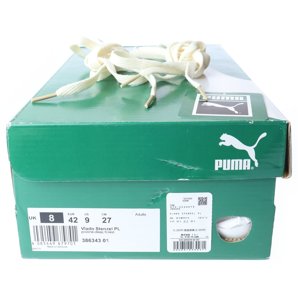 PUMA(プーマ) Vlado Stenzel ブラド シュパンツェル ローカットスニーカー ホワイト 386343 01