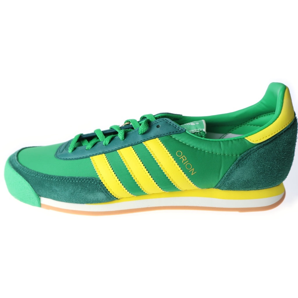 adidas(アディダス) ORION オリオン ローカットスニーカー ガムソール ナイロン グリーン/イエロー FX5648
