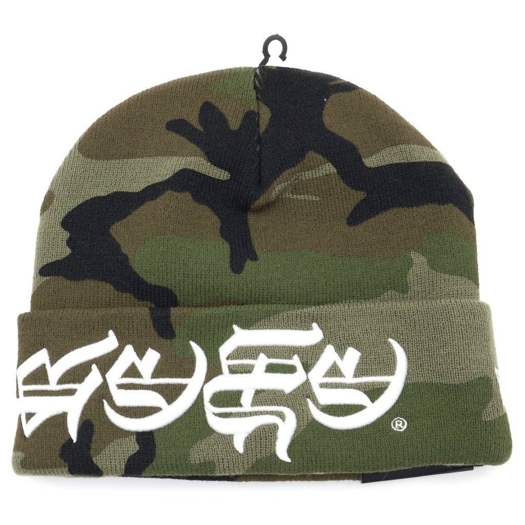 SUPREME(シュプリーム) 25SS New Era Blackletter Beanie Camo ニューエラ ブラックレターロゴニットビーニー カモフラージュ