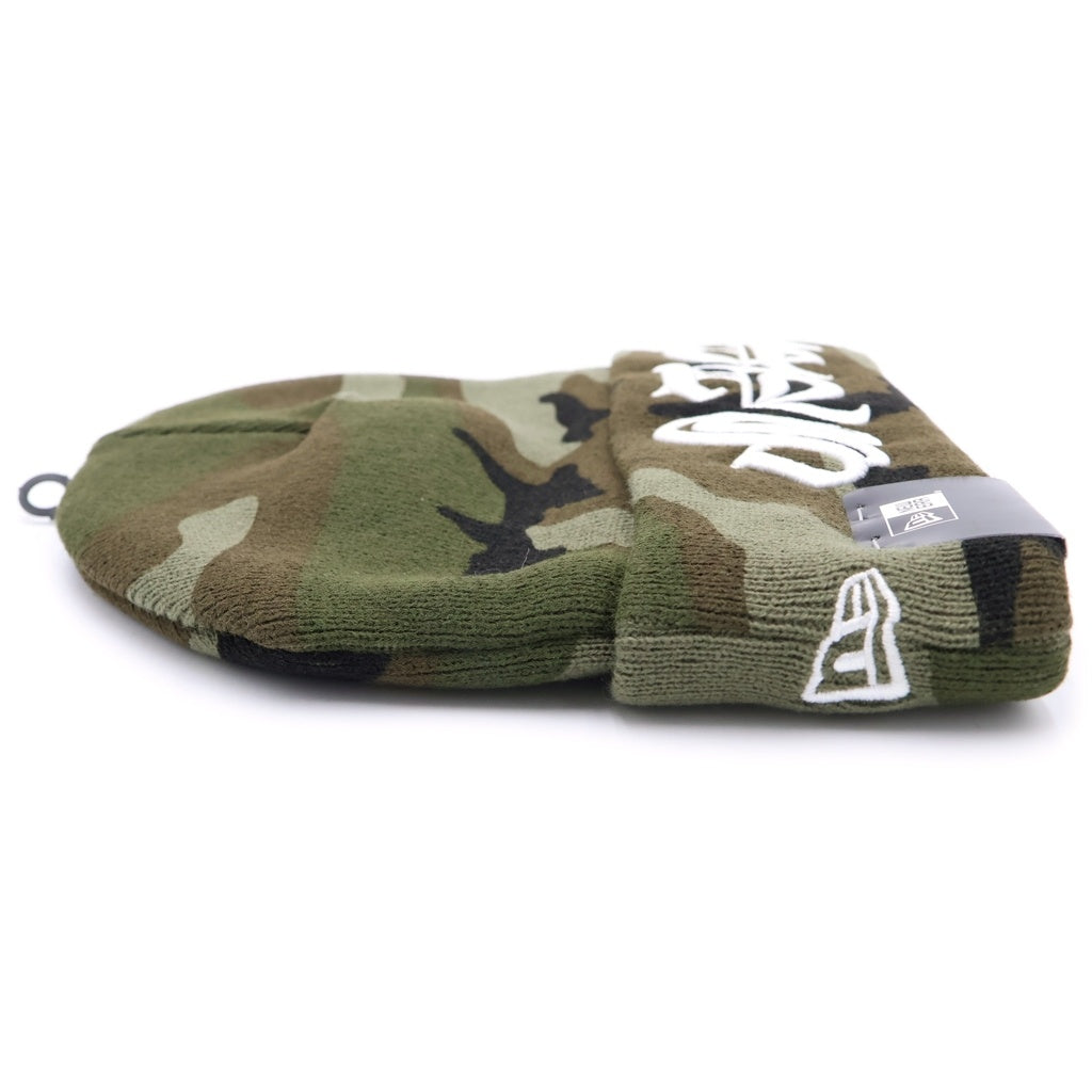SUPREME(シュプリーム) 25SS New Era Blackletter Beanie Camo ニューエラ ブラックレターロゴニットビーニー カモフラージュ