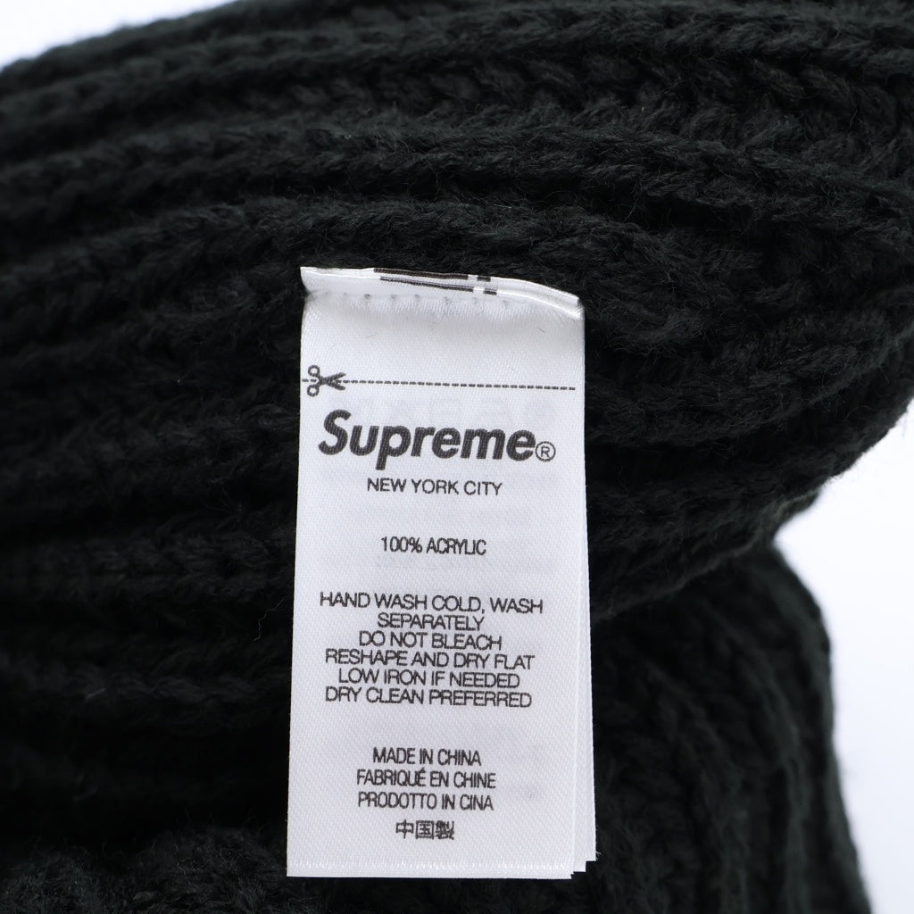 SUPREME(シュプリーム) 24AW Classic Logo Chunky Ribbed Beanie