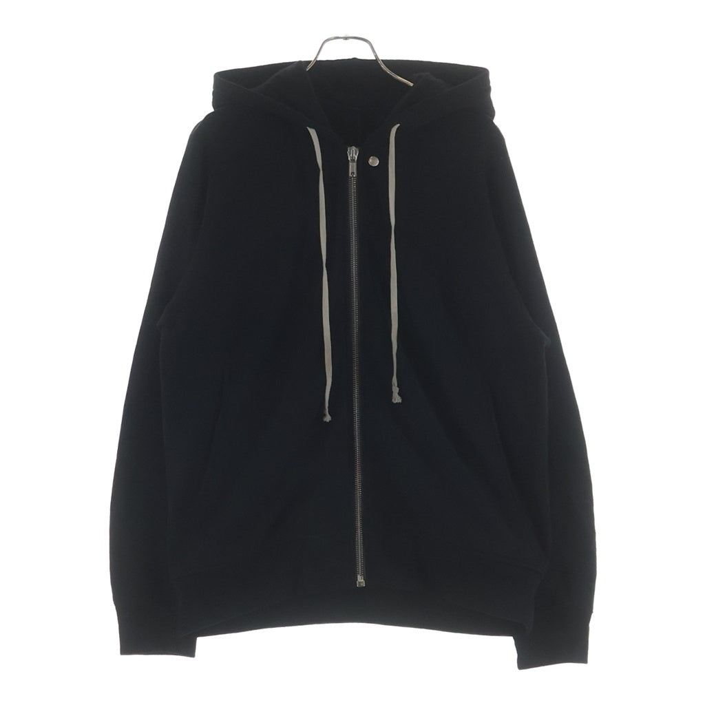 Rick Owens(リックオウエンス) 26SS WINDBREAKER BLK ジップアップ 長袖 フーディ パーカー ブラック RU01F2241-JNT