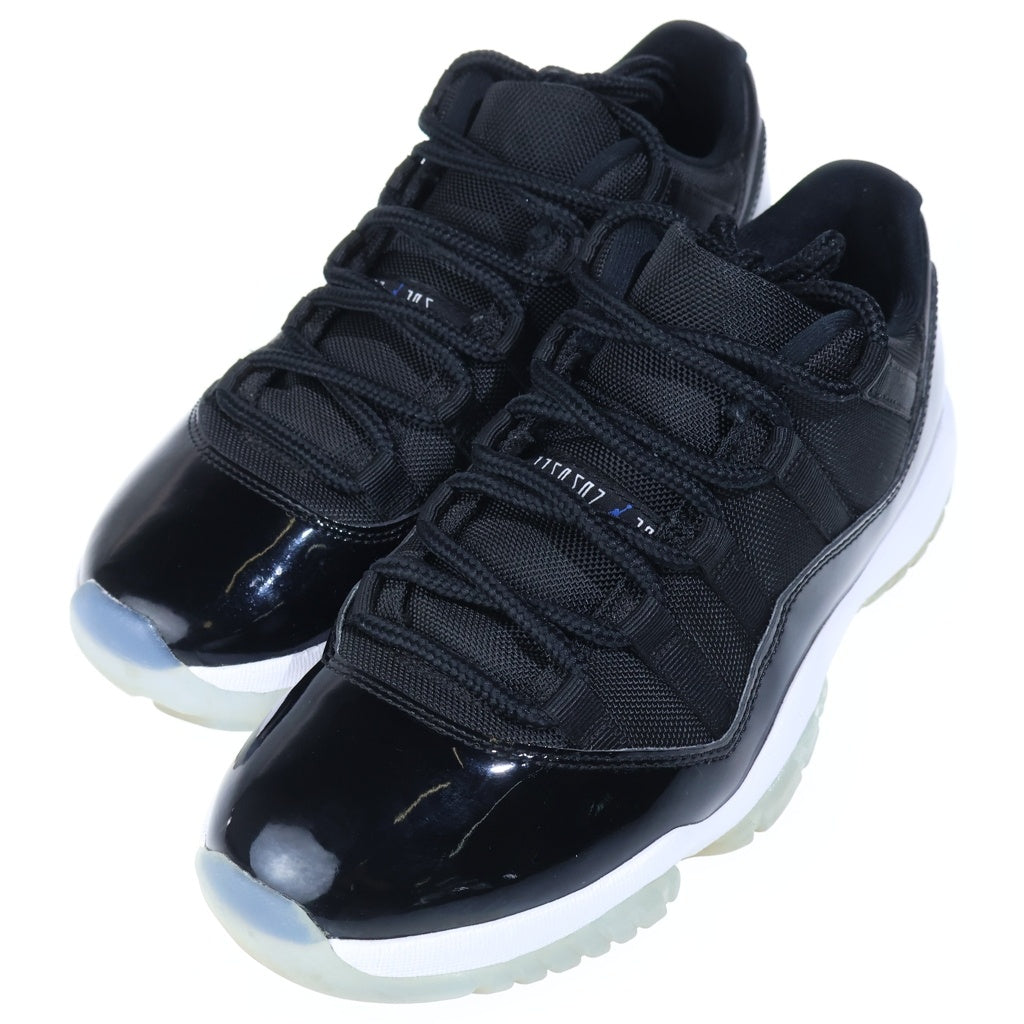 NIKE(ナイキ) Air Jordan 11 Retro Low Black and Varsity Royal Space Jam エアジョーダン11 レトロ ロー ハイカットスニーカー US8.5/26.5cm FV5104-004