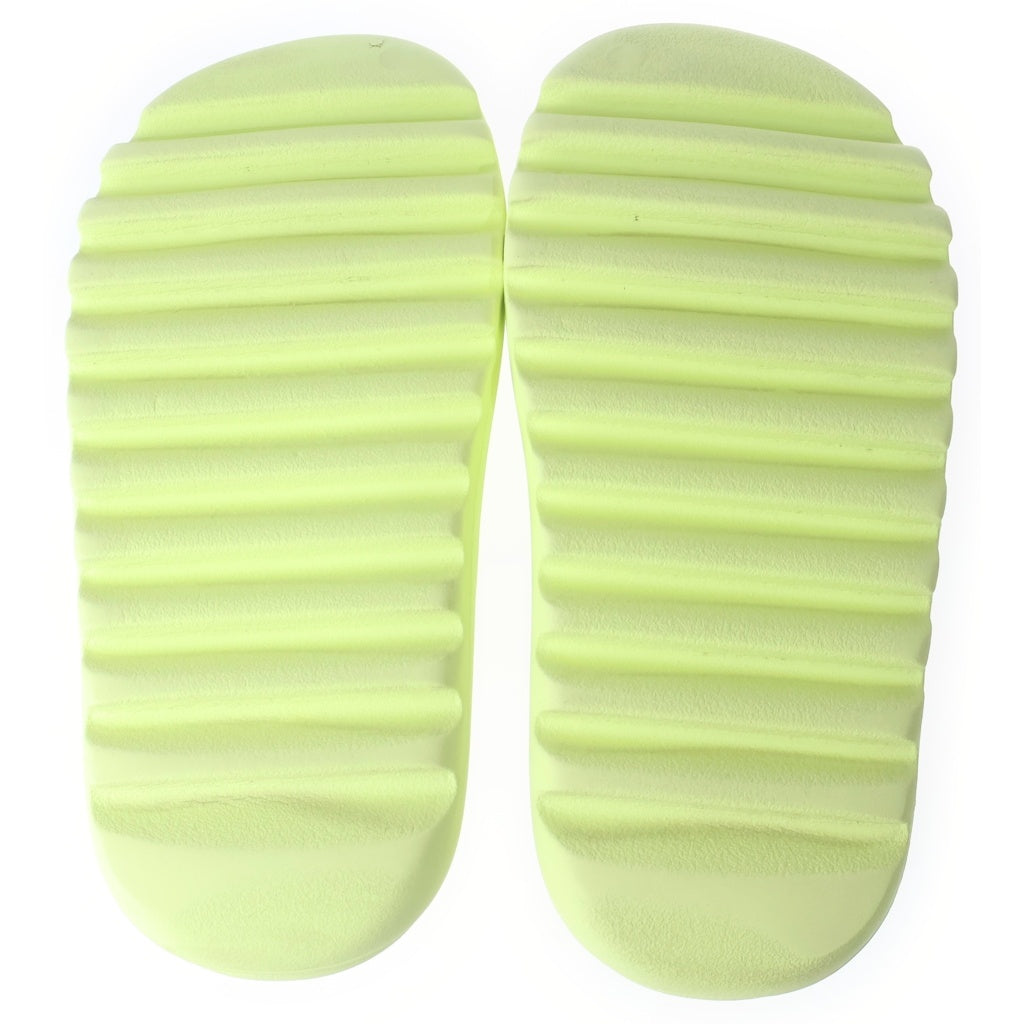 adidas(アディダス) 22SS Yeezy Slide Glow Green HQ6447 イージースライド グロウグリーン シャワーサンダル ライトグリーン