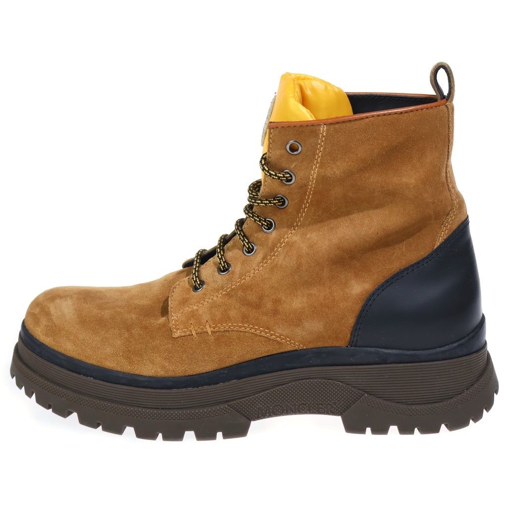 MONCLER(モンクレール) ULYSSE E209A1041100 ユリス スエードレザー ハイキングブーツ アンクルブーツ ベージュ