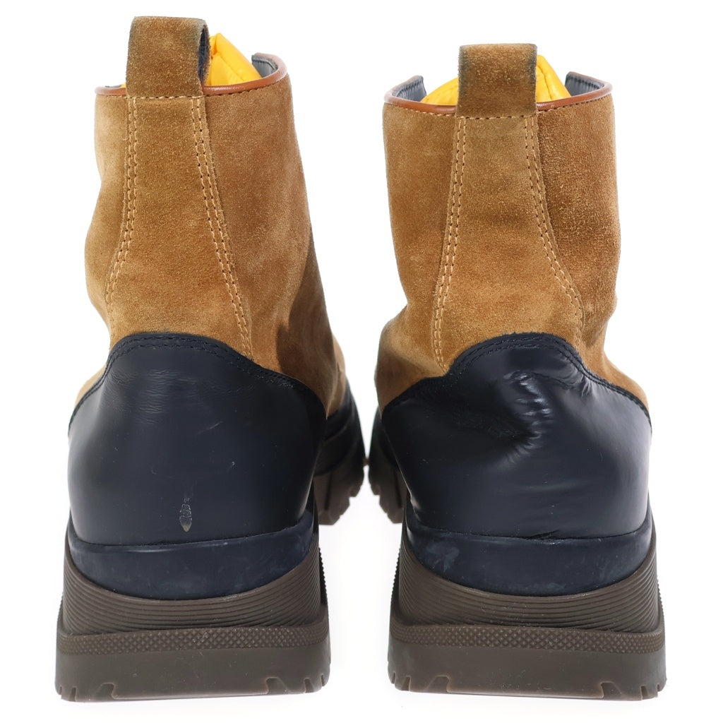 MONCLER(モンクレール) ULYSSE E209A1041100 ユリス スエードレザー ハイキングブーツ アンクルブーツ ベージュ