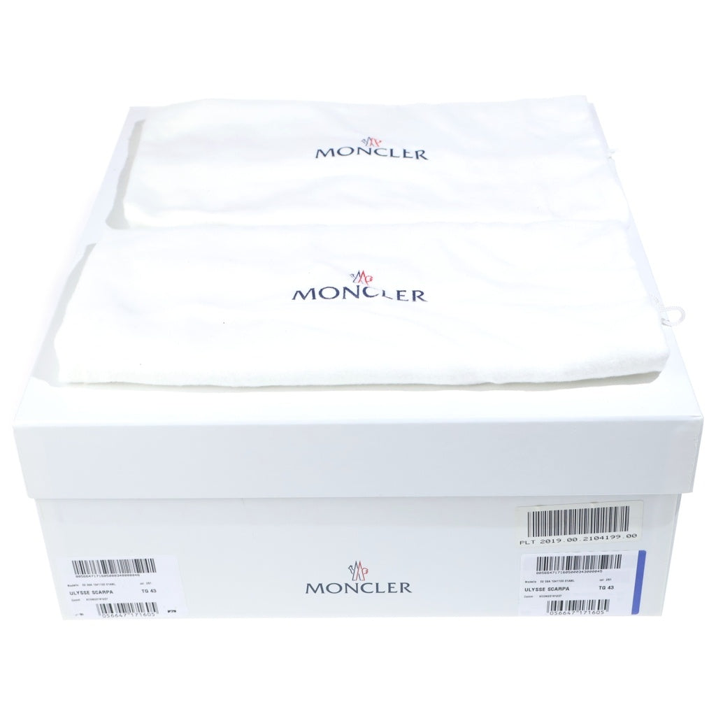 MONCLER(モンクレール) ULYSSE E209A1041100 ユリス スエードレザー ハイキングブーツ アンクルブーツ ベージュ