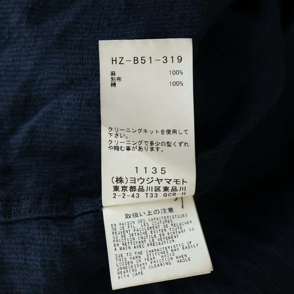 Yohji Yamamoto POUR HOMME(ヨウジヤマモト プールオム) 23SS プリーツ