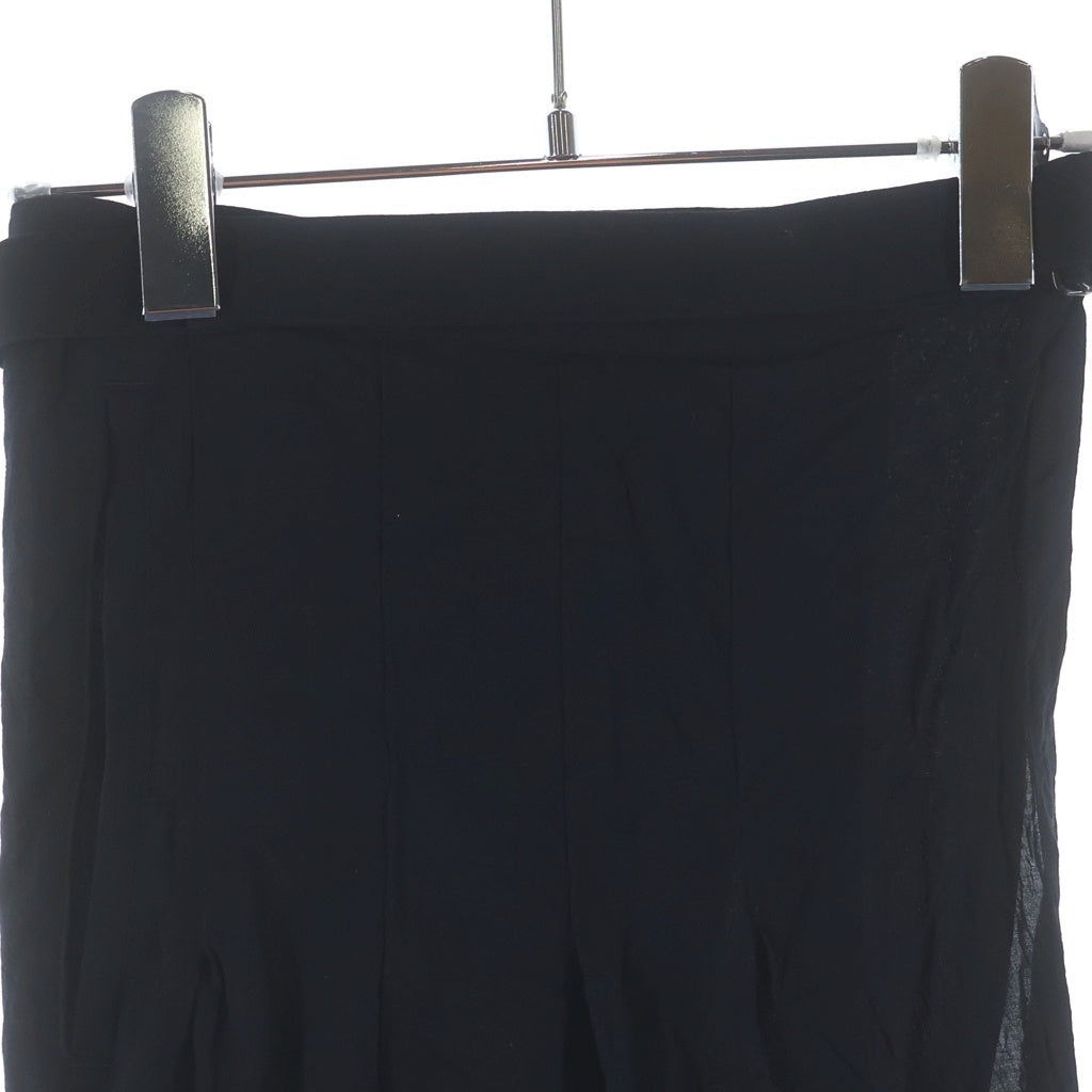 Yohji Yamamoto POUR HOMME(ヨウジヤマモト プールオム) レーヨン 巻きラップスカート HZ-S01-218