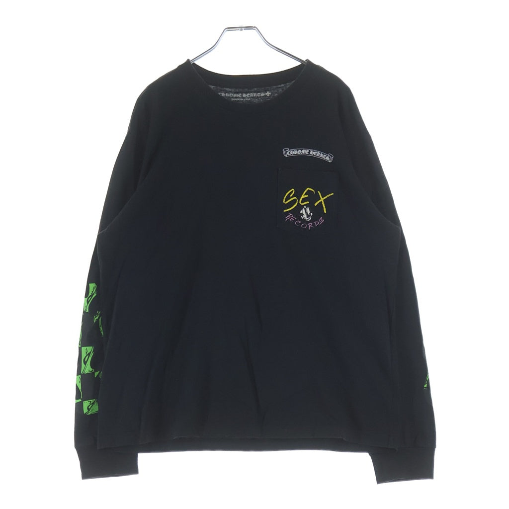 CHROME HEARTS(クロムハーツ) 21AW ×MATTY BOY Sex Records It Is What It Is L/S Tee マッティボーイ セックスレコード イット イズ ホワット イット イズ クルーネック長袖Tシャツ
