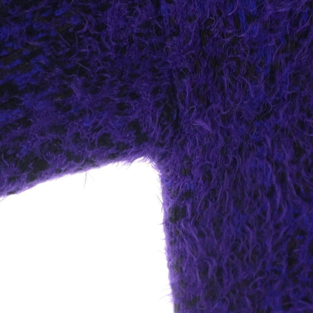 Y/PROJECT(ワイプロジェクト) gradient hairy knit sweater グラデーション ヘアリー ニット セーター パープル