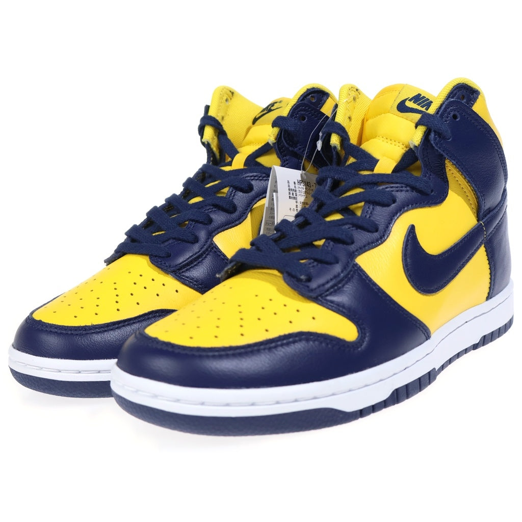 NIKE(ナイキ) Dunk High Retro SE Michigan(2025) ダンク ハイ レトロ SE ミシガン(2025) US10.5/27.5CM HF3143-700