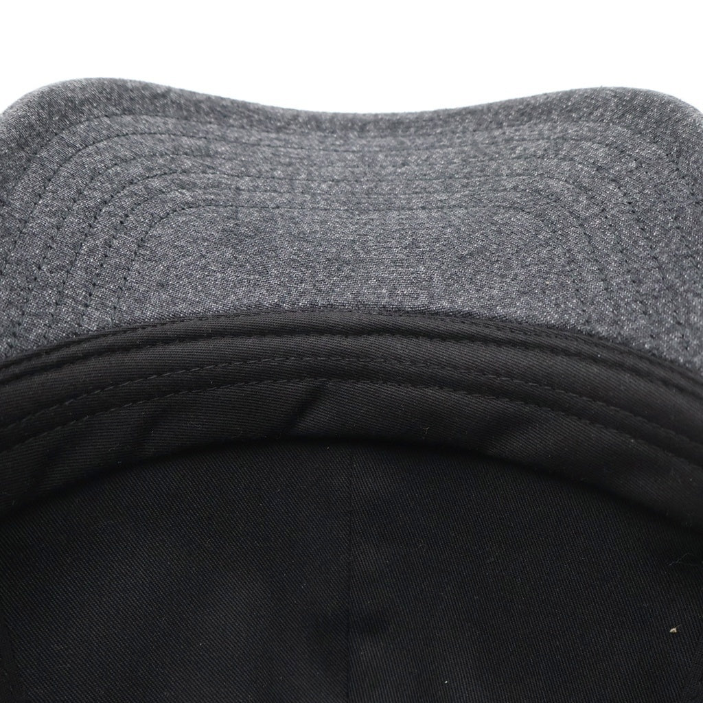 CELINE(セリーヌ) Initial Cap 2AUY8932F フロント イニシャルロゴ ベースボールキャップ 帽子 グレー