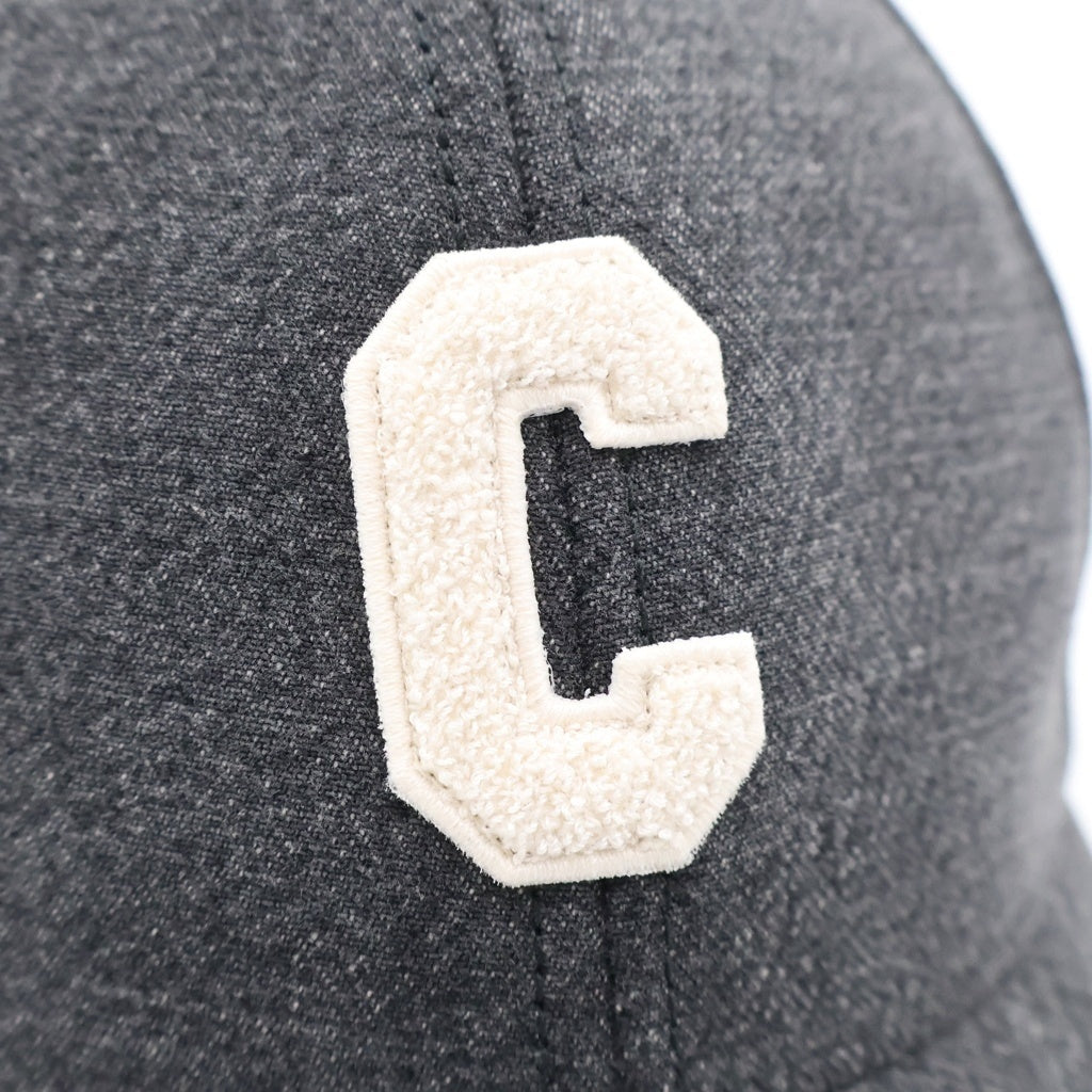 CELINE(セリーヌ) Initial Cap 2AUY8932F フロント イニシャルロゴ ベースボールキャップ 帽子 グレー