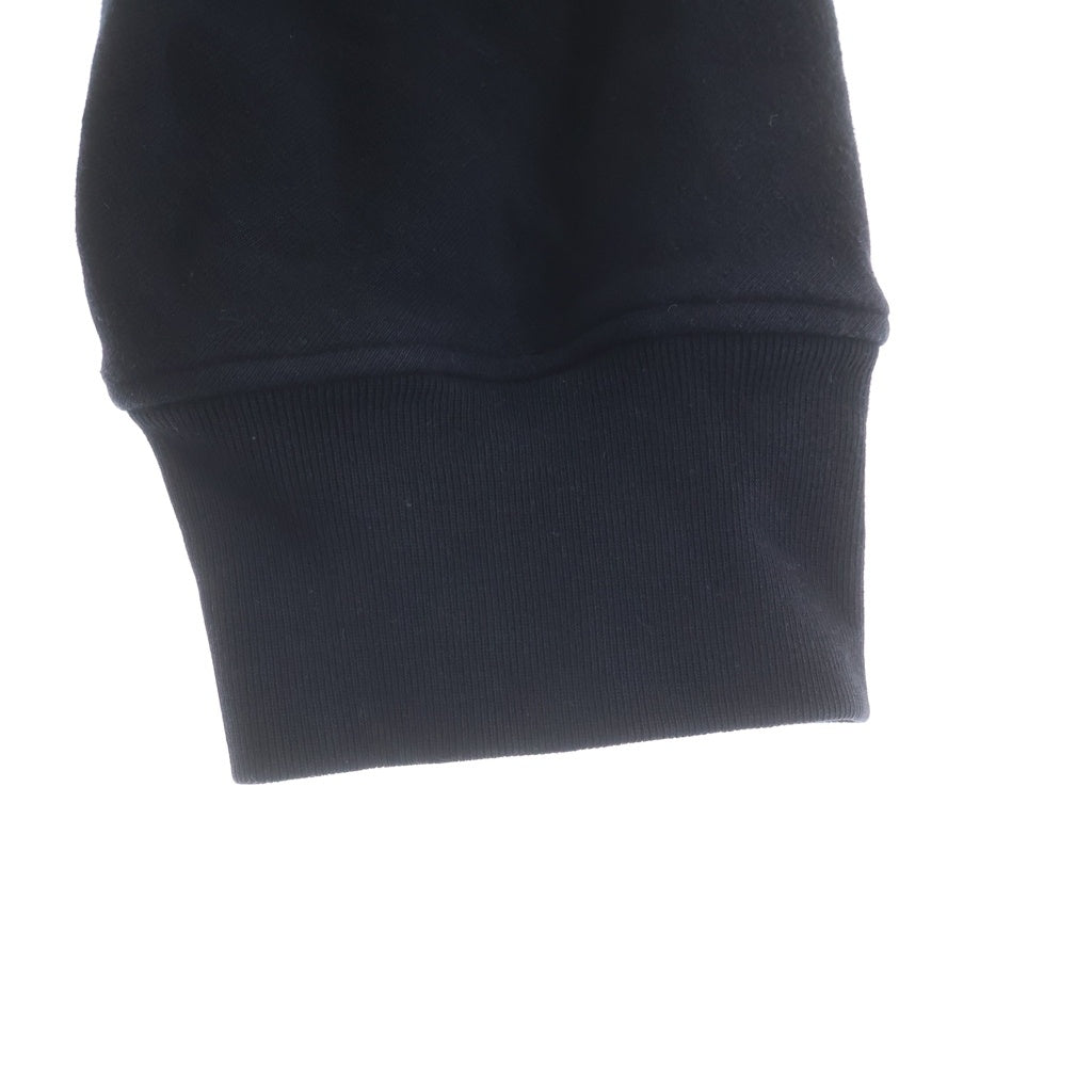 BALENCIAGA(バレンシアガ) 18AW フロントワンポイントロゴプリント ジップアップパーカー フーディ ブラック 482205